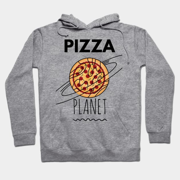 Pizza planet Hoodie by GMAT